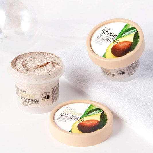 Shea Butter Face Exfoliating Scrub Cream