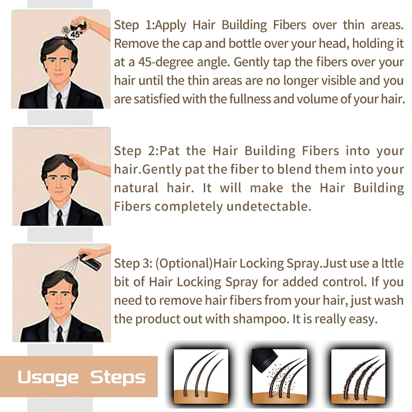 Hair Fibers for Thinning Hair