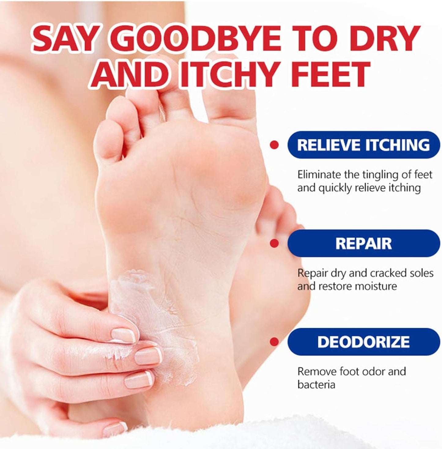 Foot Cream for Cracked Heels