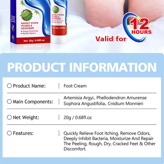 Foot Cream for Cracked Heels
